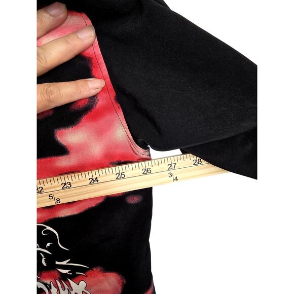 Veezo Rurouni Kenshin "Sanosuke" Button Down Shirt Men XL Anime All Over Print - Picture 4 of 6